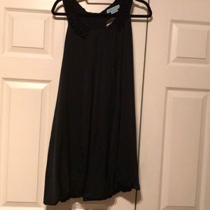 Guess Marciano Black Sleeveless Loose Fit Dress